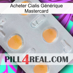 Acheter Cialis Générique Mastercard 24
